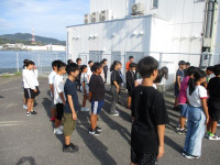 ⑩解団式①